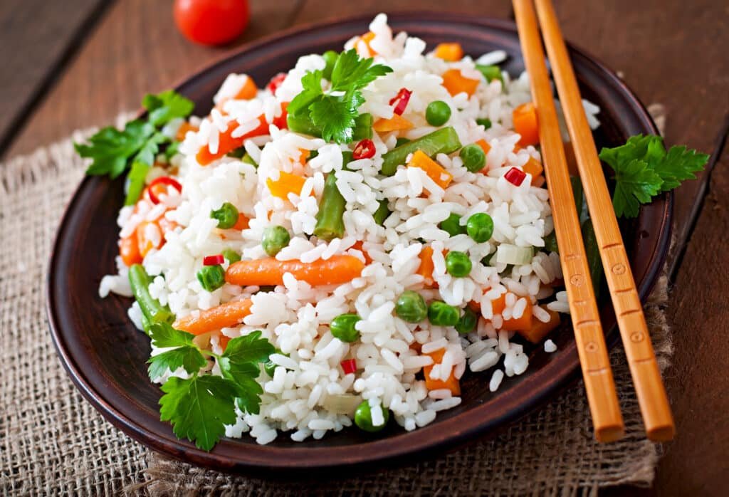Konjac rice recipe-Konjac rice stir-fry
