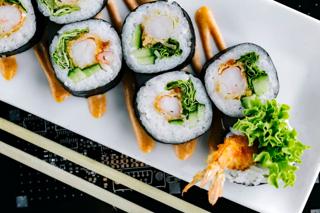 Konjac rice recipe-Konjac rice sushi