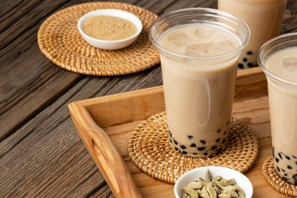 Brown sugar konjac boba